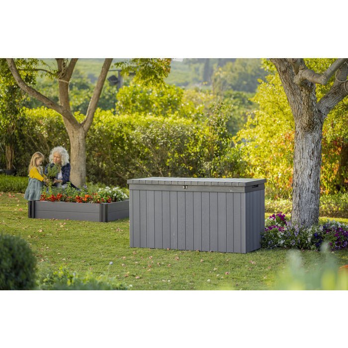 Keter Darwin 570L Storage Box - Grey - Image 9