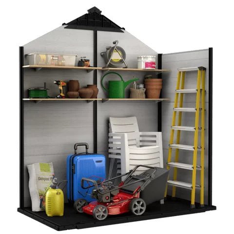 Keter Oakland Garden Shed 754 (2.1 x 1.2m) - Image 2