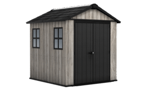 Keter Apex Shed 7.5x7 -Stormgrey Look (2.3 x 2.2m)