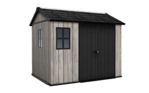 Keter Apex Shed 7.5x9 - Stormgrey Look (2.3 x 2.9m)