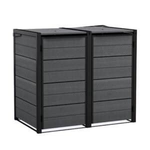 Keter  Hideaway - 2 Bin (Grey)